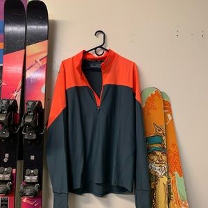 Quarter-zip Workout Jacket